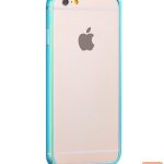 Back panel cover Hoco  Apple iPhone 6 / 6s  Blade Series Fedora Metal Bumper Blue