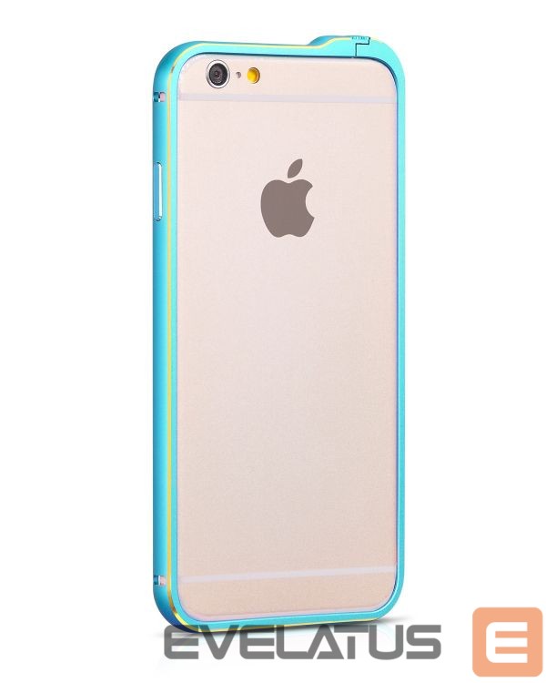 Back panel cover Hoco Apple iPhone 6 / 6s Blade Series Fedora Metal Bumper Blue
