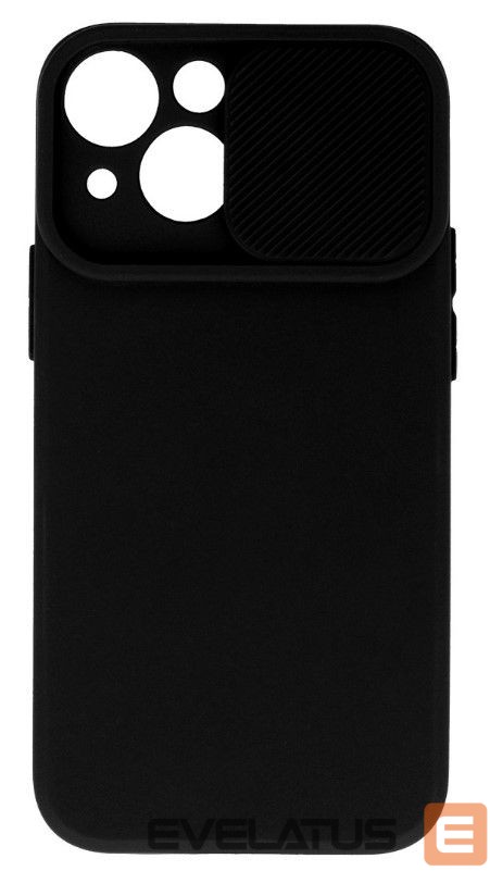 Back panel cover iLike Apple iPhone XR Camshield Soft Black