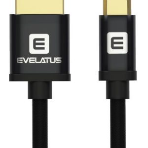 Cable Evelatus  Data cable Micro USB EDC02 dual side gold plated connectors Black