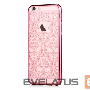 Back panel cover Devia Apple iPhone 7 Baroque with Swarovski Rose Gold