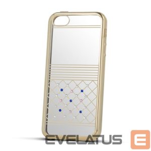 Back panel cover Beeyo Samsung S7 G930 TPU Luxury Gold