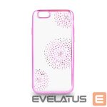 Back panel cover Beeyo Sony E5 Flower Dots TPU Pink