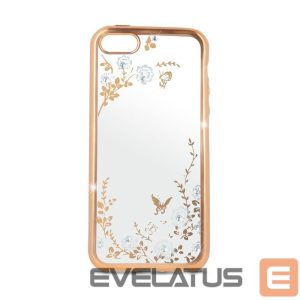Back panel cover Beeyo LG X Power Secret Garden TPU Gold