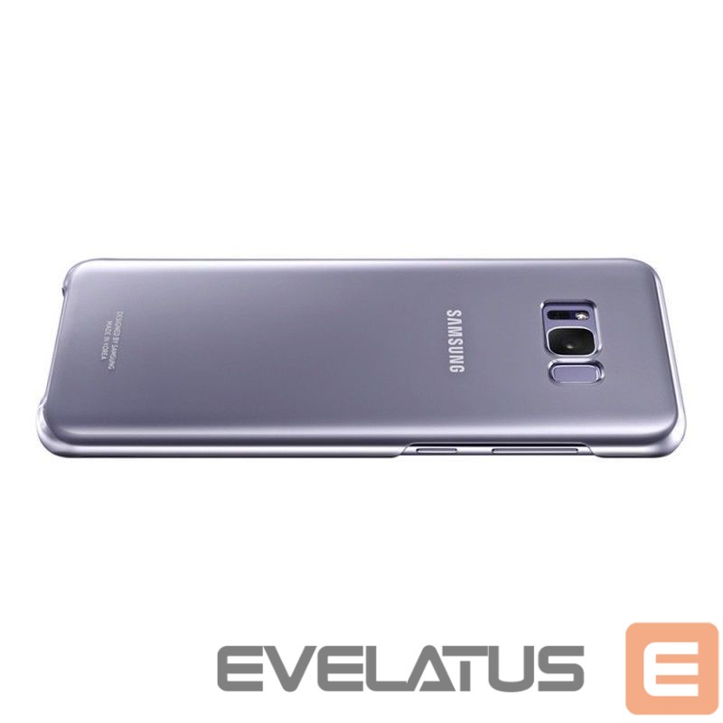 Back panel cover Samsung Galaxy S8 Plus G955 Clear Cover Violet