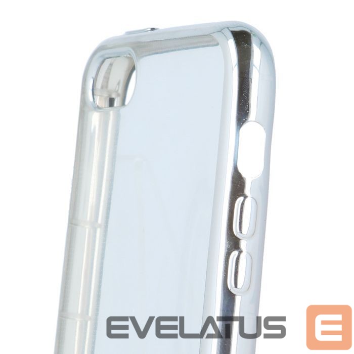 Back panel cover GreenGo Samsung S8 G950 TPU Hybrid case Silver
