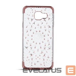 Back panel cover GreenGo Samsung S7 Edge G935 TPU 3D Stars Rose Gold