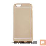 Back panel cover Beeyo Huawei P8 Lite 2017/P9 lite 2017 Mirror TPU Gold