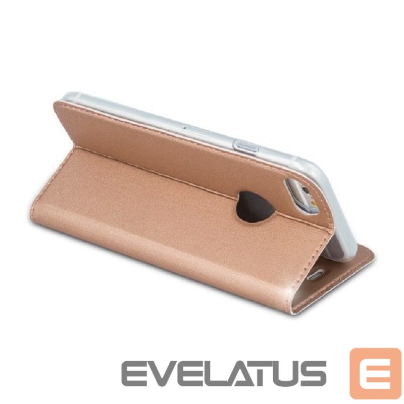 Book case GreenGo Sony E5 Smart Premium Rose Gold