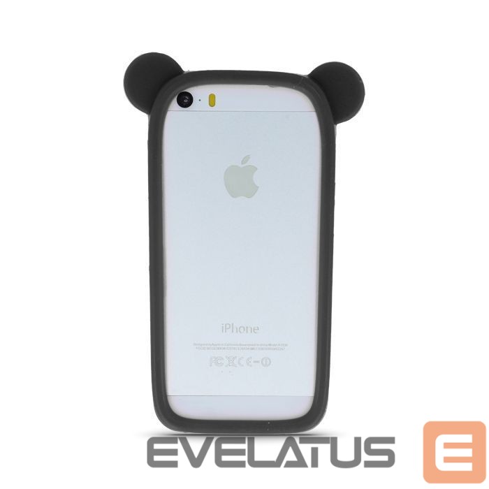Case universal GreenGo Universal bumper L (10cm) Ears Black