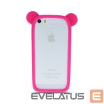 Case universal GreenGo Universal bumper L (10cm) Ears Pink