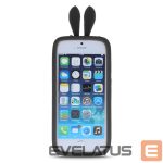 Case universal GreenGo Universal bumper L (10cm) Rabbit Ears Black