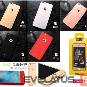 Back panel cover Joyroom Apple iPhone 7 Plus Plastic Case 360° JR-BP208 Rose Gold