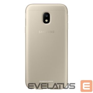 Back panel cover Samsung  Galaxy J3 2017 Jelly Cover  EF-AJ330TFEG Gold