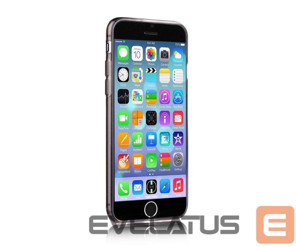 Back panel cover Devia Apple iPhone 7 / 8 Naked Smoky Black