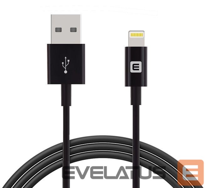 Cable Evelatus Universal MFI Data Cable 1m MFI02 Black