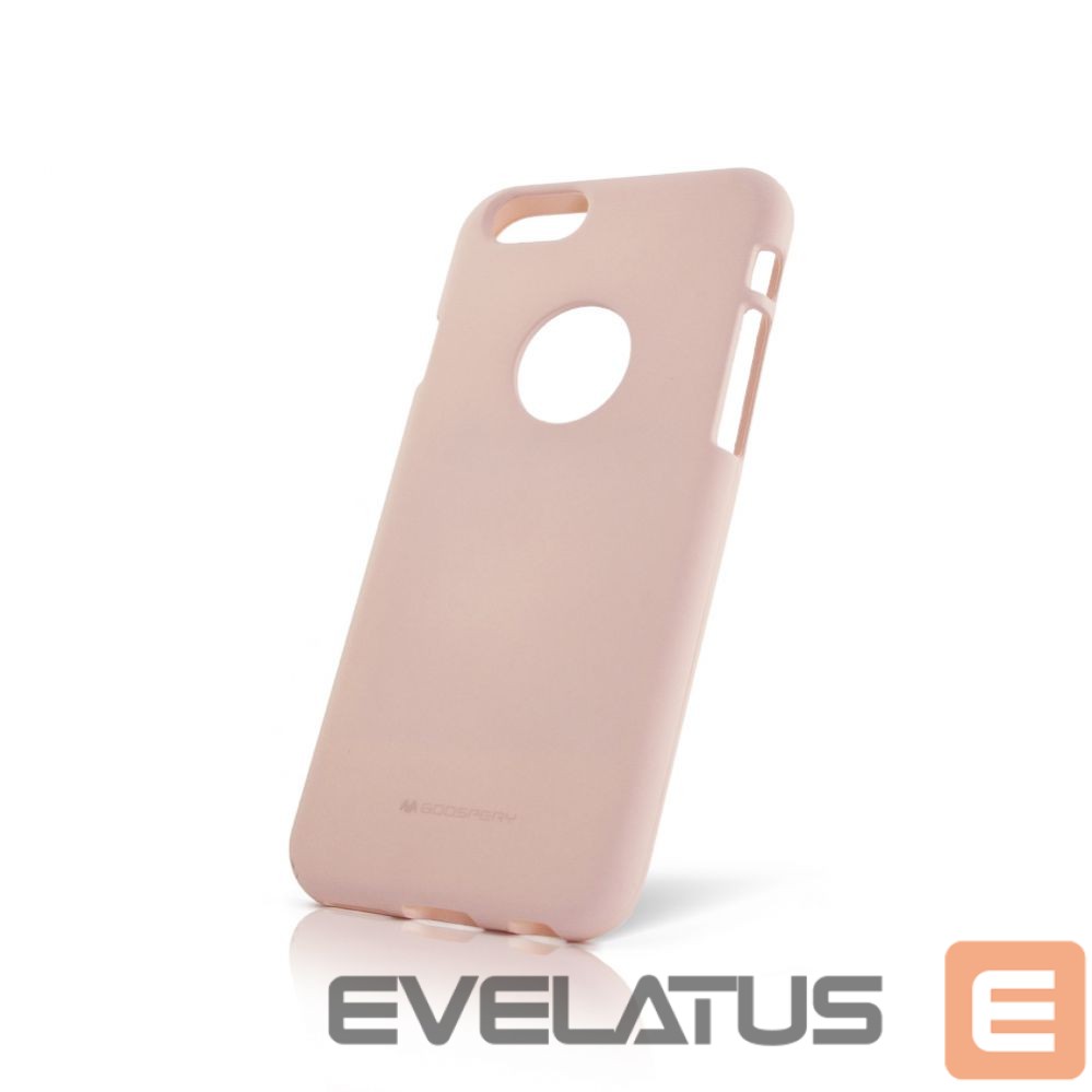 Back panel cover Mercury Samsung Galaxy J3 2017 J330 Soft Feeling Jelly Case Pink Sand