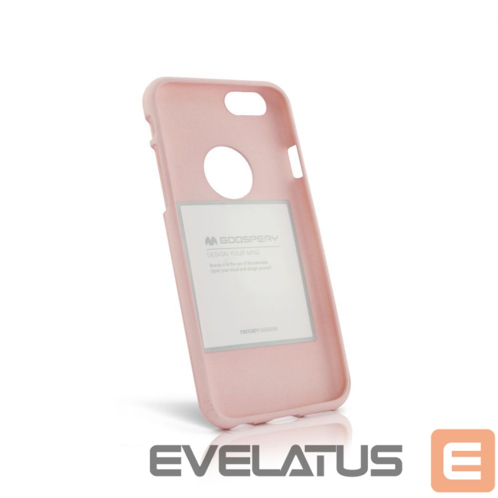Back panel cover Mercury Samsung Galaxy J3 2017 J330 Soft Feeling Jelly Case Pink Sand