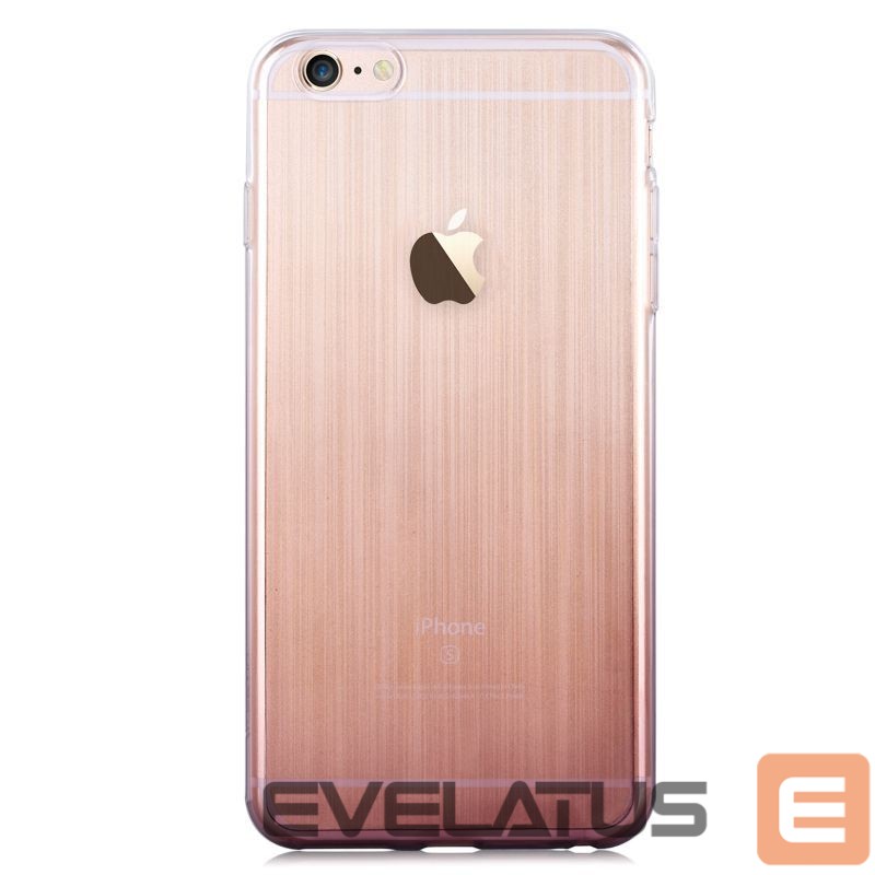 Back panel cover Devia Apple iPhone 6/6s Azure soft case Dark Brown