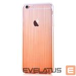Back panel cover Devia Apple iPhone 6/6s Plus Azure soft case Orange