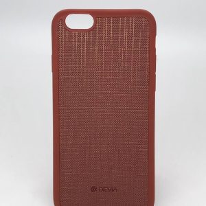 Back panel cover Devia Apple iPhone 6/6s Jelly Slim leather Brown