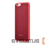 Back panel cover Devia Apple iPhone 6 Plus/6s Plus Jelly Slim leather Wine Red