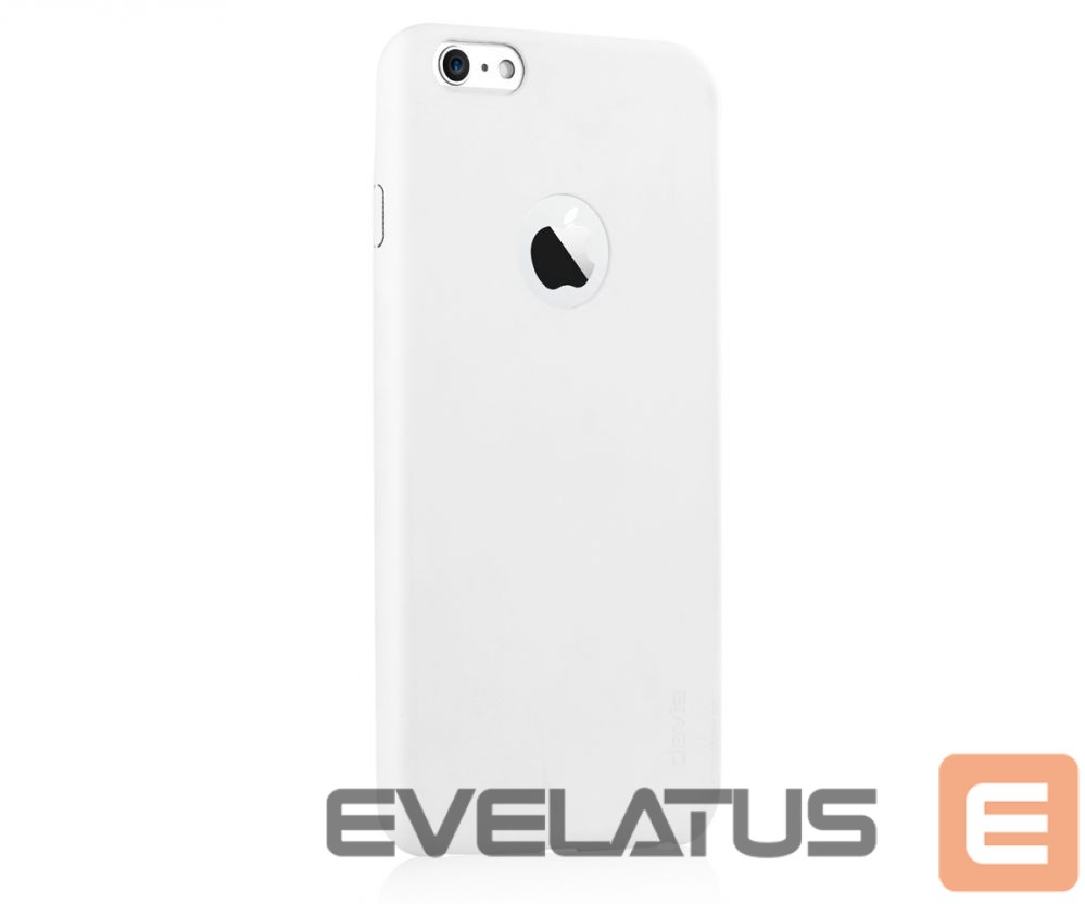Back panel cover Devia Apple iPhone 6/6s Blade case Pure White
