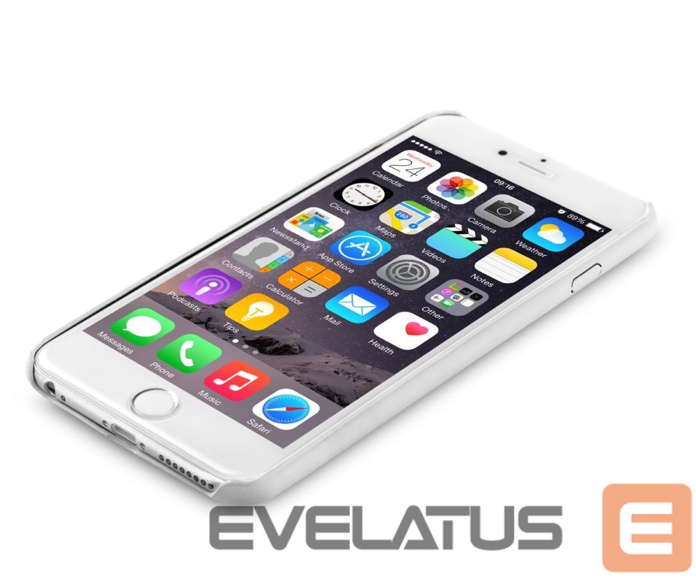 Back panel cover Devia Apple iPhone 6/6s Blade case Pure White