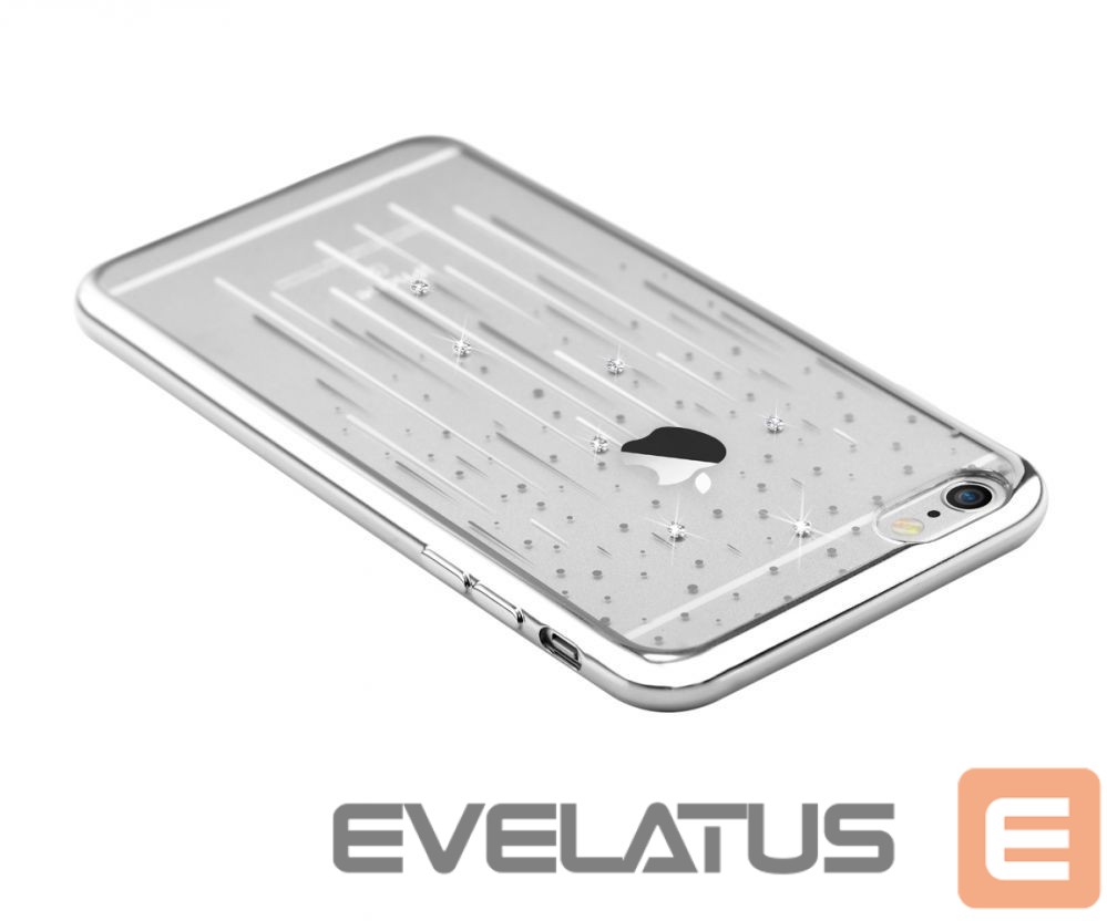 Back panel cover Devia Apple iPhone 7 Crystal Meteor soft case Black