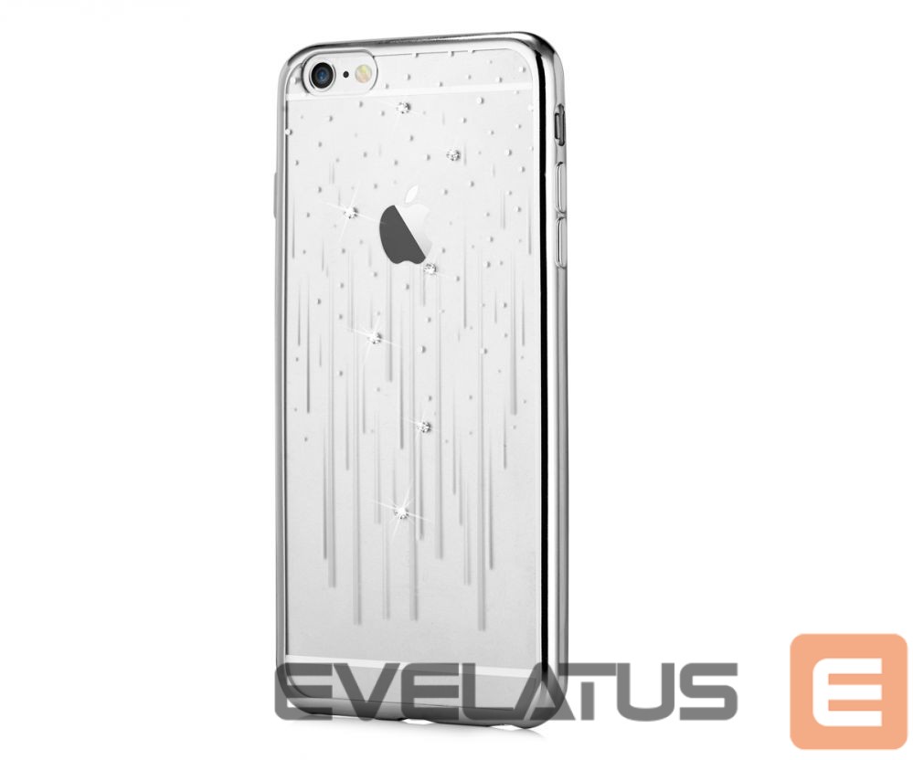 Back panel cover Devia Apple iPhone 7 Crystal Meteor soft case Black