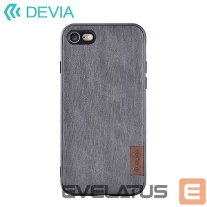 Back panel cover Devia Apple iPhone 7/8 Flax case Grey