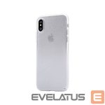 Back panel cover Devia Apple iPhone X Amber case White