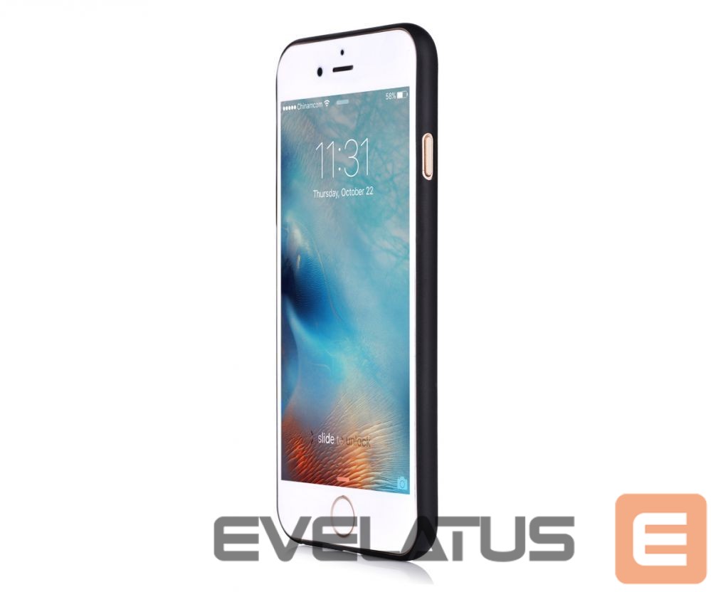 Back panel cover Devia Apple iPhone 7 Jelly Slim Case Brown