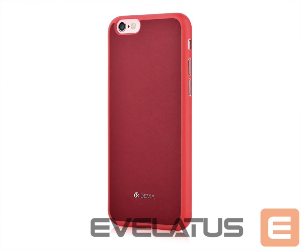 Back panel cover Devia Apple iPhone 7/8/SE2020/SE2022 Jelly Slim Case Wine Red