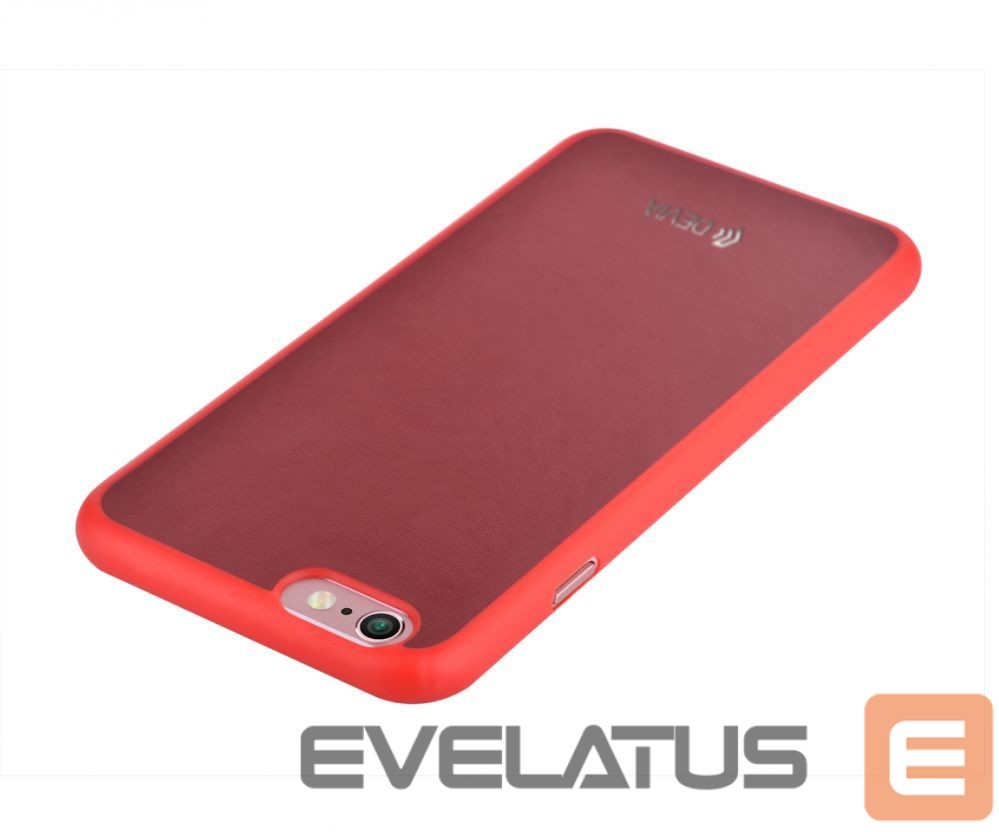 Back panel cover Devia Apple iPhone 7/8/SE2020/SE2022 Jelly Slim Case Wine Red