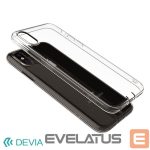 Back panel cover Devia Apple iPhone X Shockproof soft case Clear