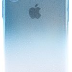 Back panel cover Devia Apple iPhone X Amber case Blue