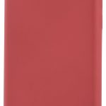 Back panel cover Devia Apple iPhone X Nature case Red
