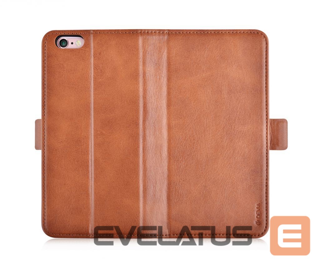 Book case Devia Apple iPhone X Magic 2 in 1 case Brown