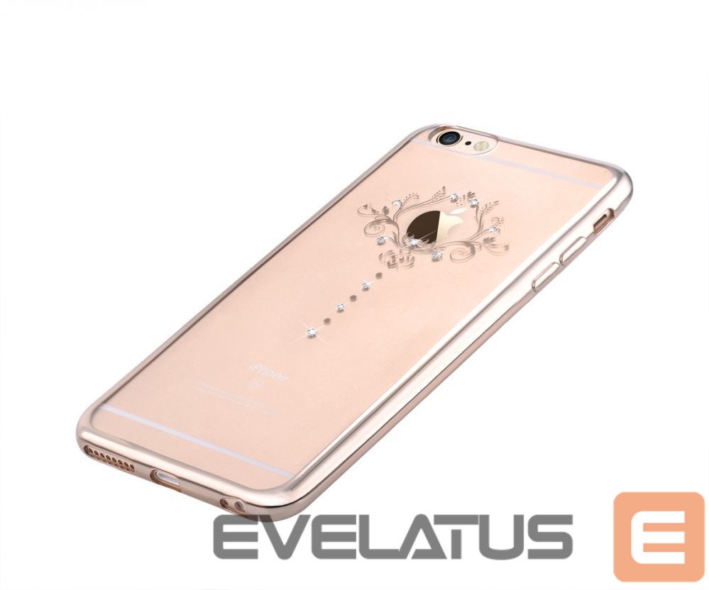 Back panel cover Devia Samsung Galaxy S8 Plus Crystal Iris soft case Champagne Gold