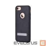 Back panel cover Devia Apple iPhone 7 Plus iStand case Black