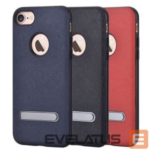 Back panel cover Devia Apple iPhone 7 Plus iStand case Red