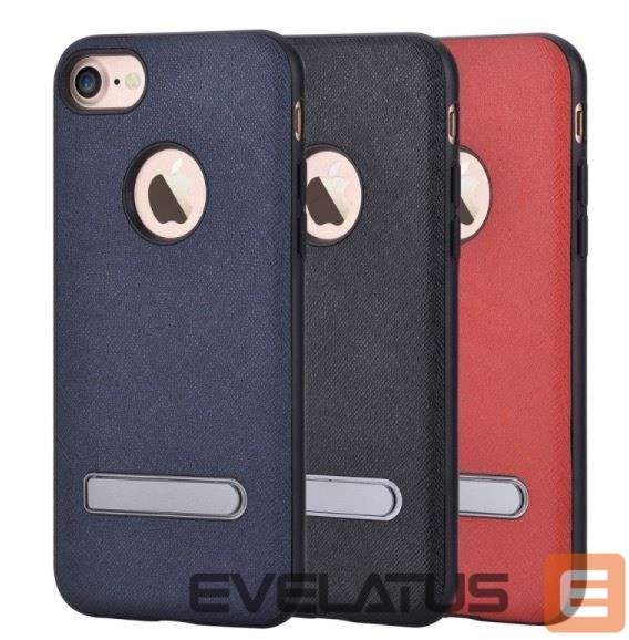 Back panel cover Devia Apple iPhone 7 Plus iStand case Red