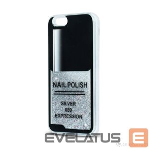 Back panel cover GreenGo Apple Apple iPhone 7/ iPhone 8 Liquid Glitter TPU Silver