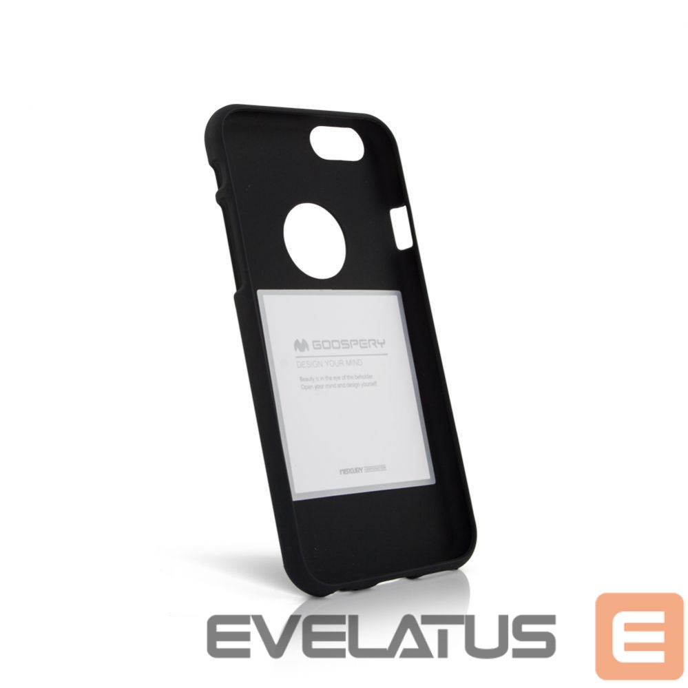 Back panel cover Mercury Samsung Galaxy J3 2017 J330 Soft Feeling Jelly Case Black