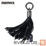 Cable Remax Apple Tassels Ring  Data Cable for Lightning Black