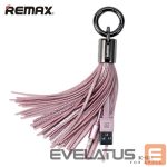 Cable Remax  Tassels Ring  Data Cable for Lightning Pink