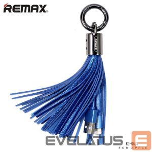 Cable Remax Universal Tassels Ring  Data Cable for Lightning Blue
