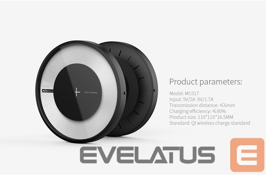 Wireless charger Nillkin Universal Magic disk IV Wireless charger Black