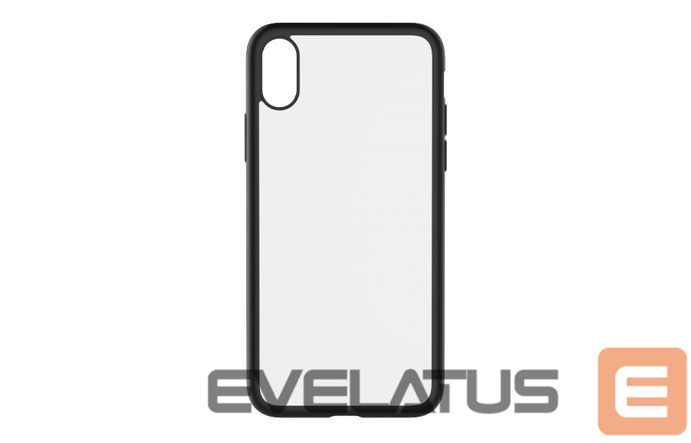 Back panel cover Devia Apple iPhone X Nobility case Transparent
